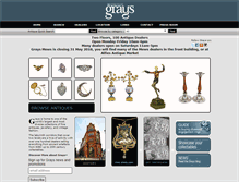 Tablet Screenshot of graysantiques.com